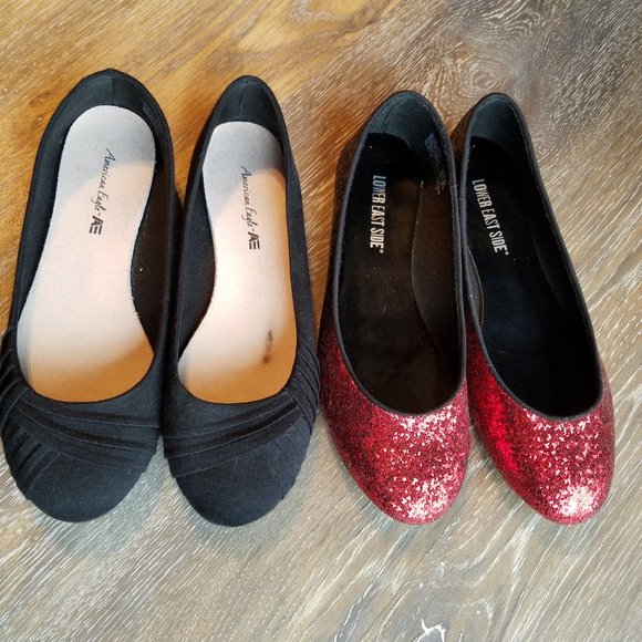 LOWER EAST SIDE Shoes 2 Pairs Of Flats Poshmark